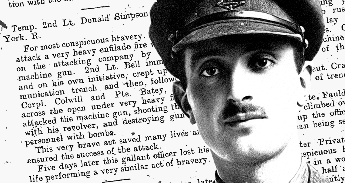 Donald Simpson Bell VC