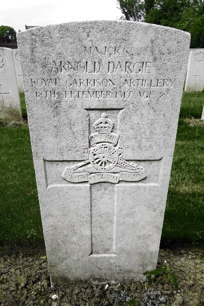 Arnold Dargie Footballer Grave